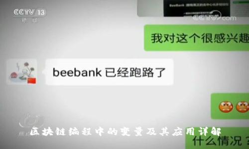 区块链编程中的变量及其应用详解