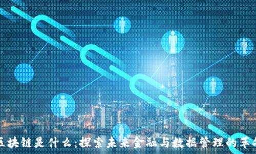   
现在的区块链是什么：探索未来金融与数据管理的革命性技术